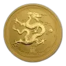 2012 Australia 1/2 oz Gold Lunar Dragon BU (Series II)