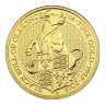 Pre-Owned 2018 UK Queen's Beasts The Black Bull Of Clarence 1oz Gold Coin