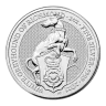Pre-Owned 2 oz Queen's Beasts Silver Coin
