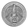 Pre-Owned 2020 UK Queen's Beasts The Falcon Of The Plantagenets 10oz Silver Coin - VAT Free
