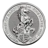Pre-Owned 2020 UK Queen's Beasts The White Horse of Hanover 2oz Silver Coin - VAT Free