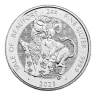 Pre-Owned 2 oz Tudor Beasts Silver Coin