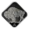25 gram Sunshine Mint 250th Anniversary 1776 Buffalo Silver Square