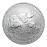 Pre-Owned 2008 Australian Lunar Mouse 1oz Silver Coin - VAT Free