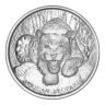 2017 Ghana 'African Leopard' 5 Cedis 1 oz Silver Bullion Coin - Pre-Owned