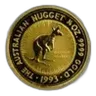 1993 Australia 1/4 oz Gold Nugget BU