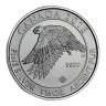 1.5 oz Snow Falcon Silver Coin