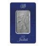 1 oz Lion of Judah Silver Bar In Assay