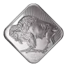 Sunshine Mint 250-g 250th Anniversary 1776 Buffalo Silver Square