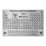 1 oz North View Products Periodic Table Silver Card (New)