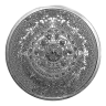 Pre-Owned Aztec Calendar 1oz Silver Round