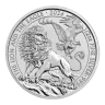 Pre-Owned UK The Lion and The Eagle 1/2oz Silver Coin - Mixed Dates - VAT Free