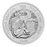 Pre-Owned 2024 UK Tudor Beasts Tudor Dragon 10oz Silver Coin - VAT Free