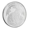 2023 1 oz Cambodia Silver Clouded Leopard Coin (BU)