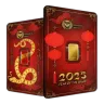 1g Gold Germania Mint Year of the Snake (2025)