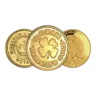 1/2 Gram Gold Coin Uncarded Various Mints