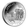 2026 1 Kilo Somalia Silver Elephant Coin (BU)