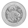 10 oz Tudor Beasts Silver Coin