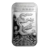 2012 Year Of The Dragon 1 oz Silver Bar