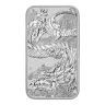 2023 Australia Dragon 1 oz Silver Coin Bar (Milk spots)