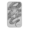 Pre-Owned 2025 Australian Dragon Rectangular 1oz Silver Coin - VAT Free
