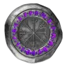 2026 Vegvisir Rune Germania Mint 2oz Silver Bullion Stamp Bar