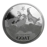 Niue 1oz Silver Year of the Goat - 2015