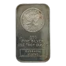 1988 Sunshine Mining 1 oz Silver Bar - "Date In The Rays" VINTAGE