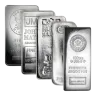100 oz Silver Bar (Hallmark Varies)