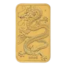1 oz Dragon Rectangular Gold Bar