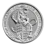 2016 2 oz Silver Great Britain Queen's Beasts - Lion