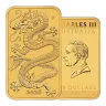 1oz 9999 Gold Dragon Rectangular Coin 2026 - Perth Mint