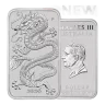 1oz 9999 Silver Dragon Rectangular Coin 2026 - Perth Mint