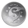 Pre-Owned 2020 Tokelau Equilibrium 1oz Silver Coin - VAT Free