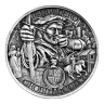 Pre-Owned 2021 Niue Robin Hood 1oz Antique Finish Silver Coin - VAT Free