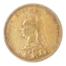 1892 Royal Mint Gold Sovereign - Queen Victoria Jubilee Head
