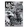 Sunshine Mint 25-g Land of the Free Silver Trading Card