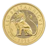 2026 U.K. 100 Pound Gold British Lion .9999 1 oz Brilliant Uncirculated