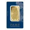 50 Gram Pamp Suisse Lady Fortuna Gold Bar In Assay