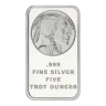 5 oz Buffalo Silver Bar