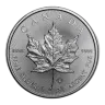 1 Oz Canadian Maple Leaf .9999% Fine Silver Coin BU 2017
