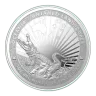 1 oz ABC Untamed Landscapes Crocodile Silver Coin (Blisterpack)