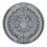 1/10 oz Aztec Calendar Silver Round