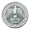 2oz Falcon of Plantagenet Silver Coin