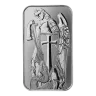 Scottsdale Mint 1 oz Archangel Michael Silver Bar