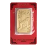 2016 100 Gram PAMP Lunar Series "Year of the Monkey" Gold Bullion Bar
