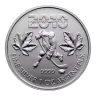 RCM 1oz Silver Hockey Player Maple Leaf - 2010