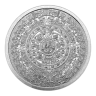 5 oz Aztec Calendar Silver Round