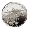Tokelau 2014 Kakahi-Yellowfin Tuna 1oz Silver Bullion Coin in Capsule (1oz)