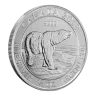 2018 1/2 oz Canadian Polar Bear Silver Coin